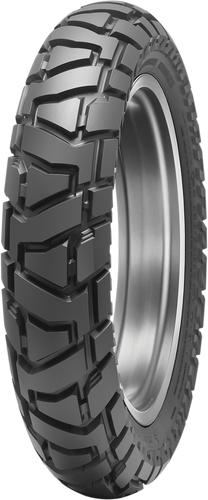 Dunlop Trailmax Mission rear tire, angled view