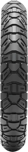 Dunlop Trailmax Mission front tire, tread view