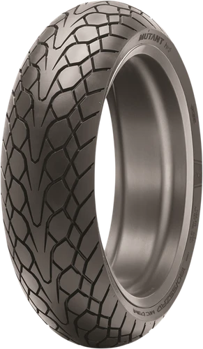 Dunlop Mutant rear tire, angled view