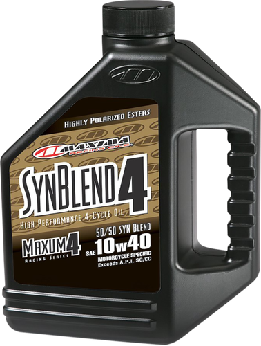 MAXIMA RACING OIL Premium High Performance Mineral 4T Engine Oil - 10W-40 - 1 US gallon 349128