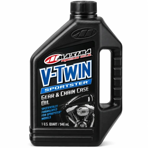 Maxima V-Twin Sportster Gear and Chain Case Oil 40-03901 1 quart