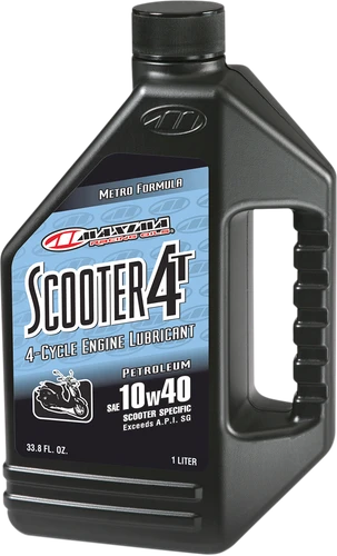 Maxima Scooter 4T 10W-40 1 liter bottle, part 11901
