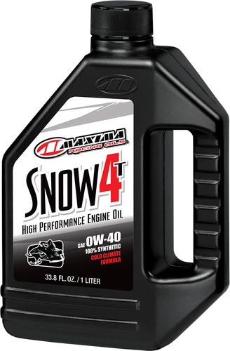 Maxima Snow 4T 0W-40 1 liter bottle, part 30-31901