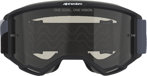 ALPINESTARS GOGGLES Vision Sand Goggle - Black/Gray - Dark Gray Smoke Lens 5100826-1572
