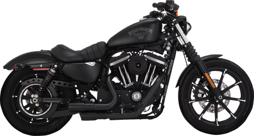 Vance & Hines Mini Grenades 2-into-2 exhaust system 46374 in Black