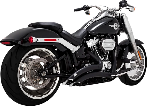 VANCE & HINES Big Radius Exhaust System - Black 46375
