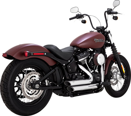 Vance & Hines Shortshots Staggered 2-into-2 exhaust system 17333 in Chrome