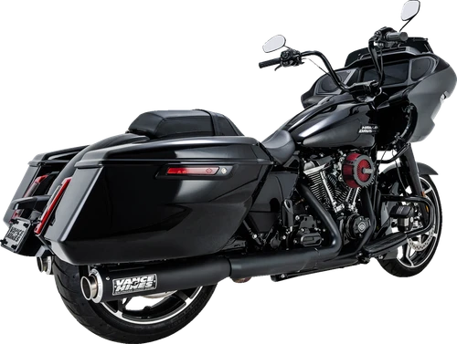 VANCE & HINES Supersport Slip-On Mufflers - Black - Touring 46721