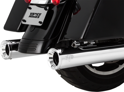 Vance & Hines Eliminator 400 slip-on mufflers 16714 in Chrome