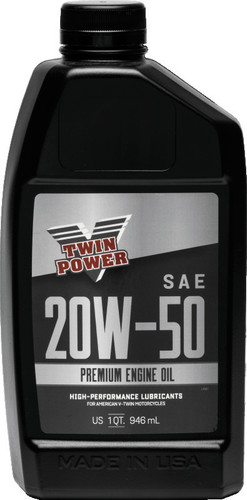Twin Power 20W50 Premium Oil - Quart