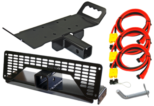 KFI 01-05 Polaris Ranger 400-700 Full-Size Winch Multi Mount Kit