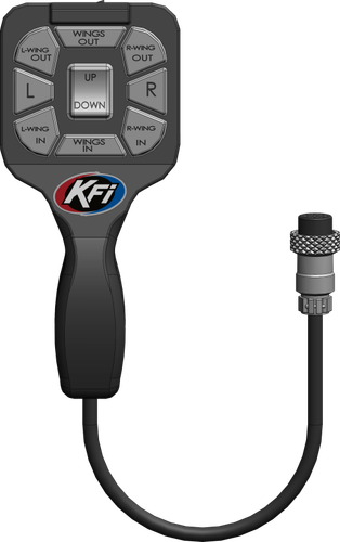 KFI Pro-V Plow Hand Remote - Replacement
