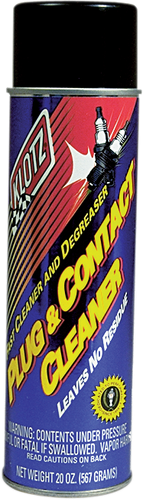 KLOTZ OIL Plug & Contact Cleaner - 12.5 oz. net wt. - Aerosol KL-609