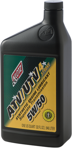 KLOTZ OIL ATV Synthetic 4T Engine Oil - 5W-50 - 1 U.S. quart ATVUTV-550