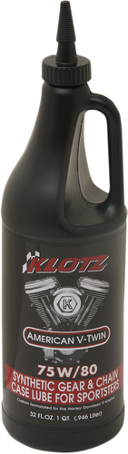 KLOTZ OIL Chain Case & Gear Oil - 75W-80 KH-S80