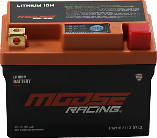 MOOSE OFFROAD Battery - Lithium LiFePO4 - HUTZ75-FP HUTZ7S-FP