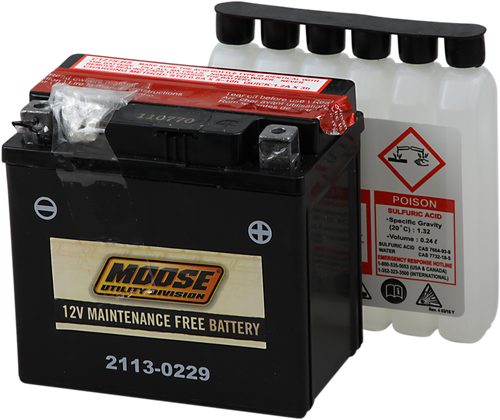 MOOSE OFFROAD AGM Battery - YTZ7S MTZ7S-BS