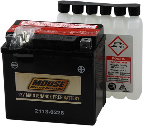MOOSE OFFROAD AGM Battery - YTX5L-BS MTX5L-BS