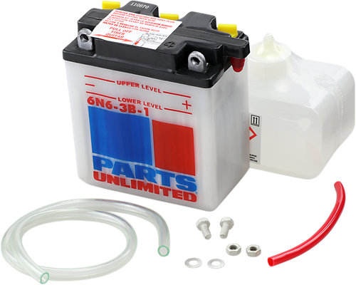 PARTS UNLIMITED Battery - 6N6-3B-1 6N6-3B-1-FP