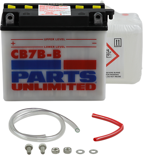 PARTS UNLIMITED Battery - YB7B-B CB7B-B-FP