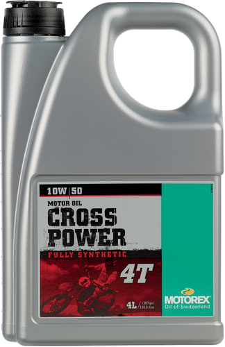 MOTOREX Cross Power Synthetic 4T Engine Oil - 10W-50 - 4L 305692