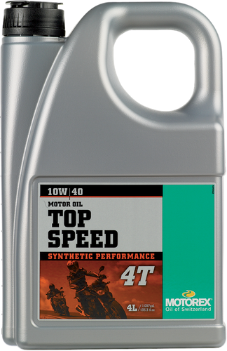MOTOREX Top Speed Synthetic 4T Engine Oil - 10W-40 - 4L 304973