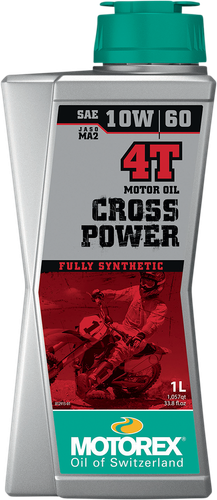 MOTOREX Cross Power Synthetic 4T Engine Oil - 10W-60 - 1L 308242