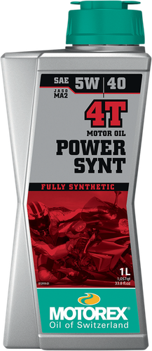MOTOREX Power Synt 4T Engine Oil - 5W-40 - 1L 308093
