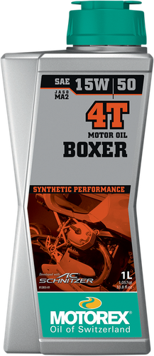 MOTOREX 4T Boxer Oil - 15W-50 - 1L 308240