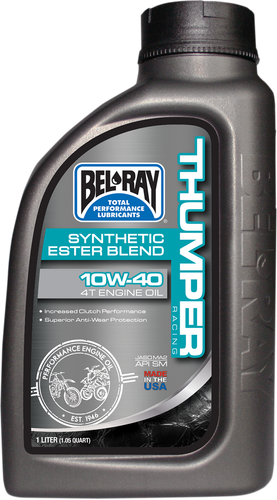 BEL-RAY Thumper Synthetic Blend 4T Oil - 10W-40 - 1L 99520-B1LW