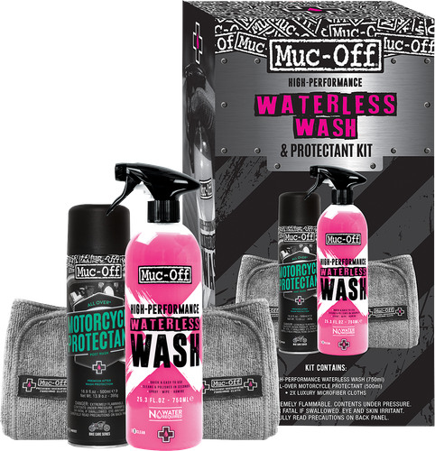 MUC-OFF USA Motorcycle Waterless Wash & Protectant Kit 20029US