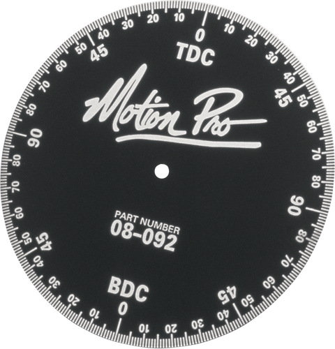 MOTION PRO Degree Wheel - Engine Timing - Ignition/Cam 08-0092