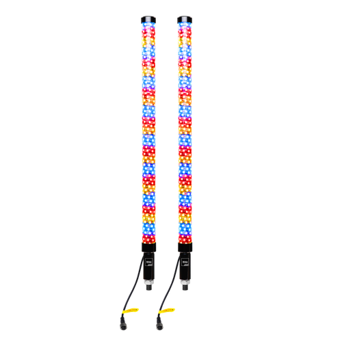 Boss Audio 36in. 360 Degree LED RGB Whip Lights - Pair