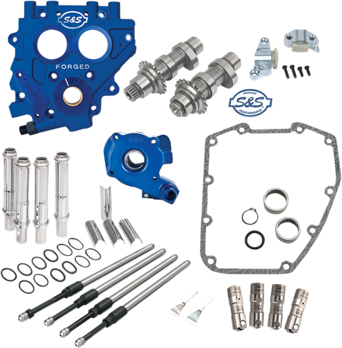S&S CYCLE Cam Chest with Plate Kit - 585C - Standard Cams - Twin Cam 330-0553