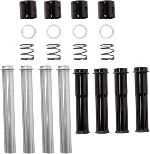 S&S CYCLE Pushrod Tubes - Gloss Black - Twin Cam | M8 930-0124
