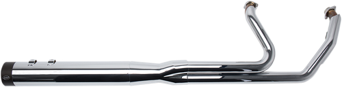 S&S CYCLE 2-into-1 Sidewinder® Exhaust System - FL M8 - Chrome 550-0728