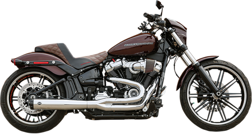 S&S CYCLE 2:1 Exhaust for M8 Softail - Chrome 550-0858