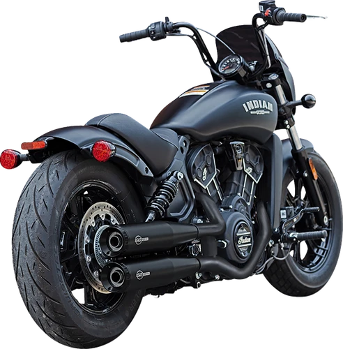 S&S CYCLE Grand National Slip-On Mufflers - Black - 50-State 4110-266