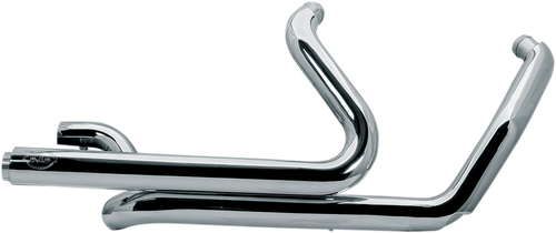 S&S CYCLE Power Tune® Dual Headers - Chrome 550-0704