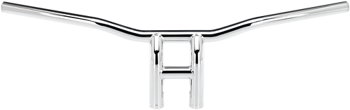 BILTWELL 1" T-Bar - Tyson XL - Pullback - 8" - Chrome 6258-1053