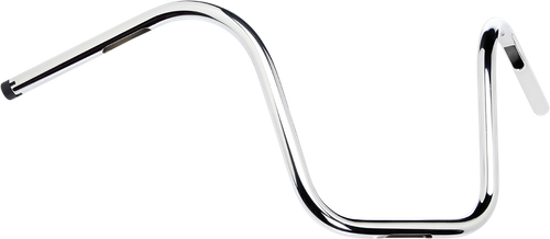 BILTWELL 1" Handlebar w/ TBW Plugs - Ape Hanger - Chrome 6004-1057