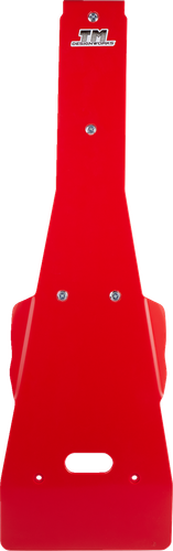 T.M. DESIGNWORKS Skid Plate - Red - Honda - TRX 450 HOFP-E451-RD