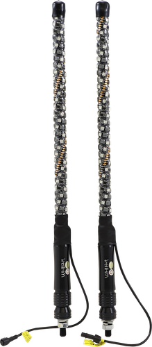 WHIPITLIGHTRODS 2' Light Rod Whip - Chase - Quick Disconnect QD-CHSBTR-122
