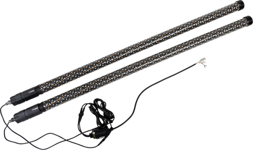 MOOSE OFFROAD Quick Release Whip - 4' - Pair PQR-CHSBTR1.8-142-PU