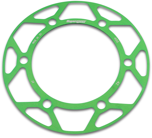 SUPERSPROX Edge Rear Sprocket Insert - Green - 42 Tooth RACD-486-42-GRN