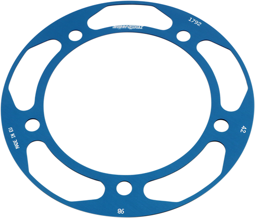 SUPERSPROX Edge Rear Sprocket Insert - Blue - 42 Tooth RACD-1792-42-BLU