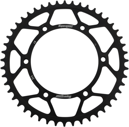 SUPERSPROX Steel Rear Sprocket - 48 Tooth - Yamaha RFE-245-48-BLK