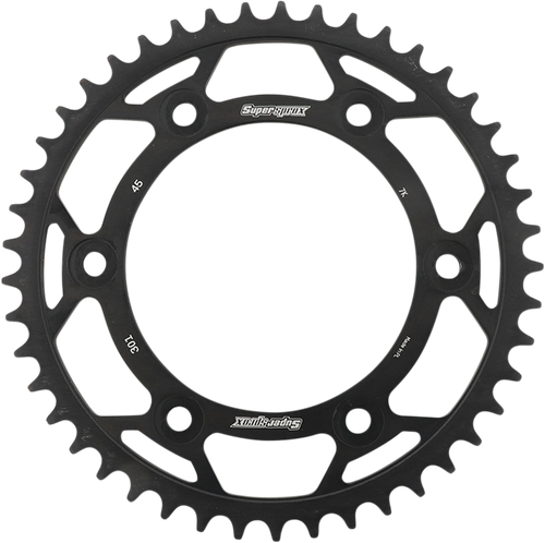 SUPERSPROX Steel Rear Sprocket - 45 Tooth RFE-301-45-BLK