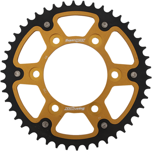 SUPERSPROX Stealth Rear Sprocket - 46 Tooth - Gold - Ducati RST-735-46-GLD