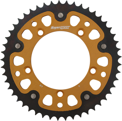 SUPERSPROX Stealth Rear Sprocket - 49 Tooth - Gold - KTM RST-4-49-GLD